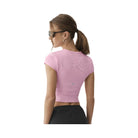 Alo Ribbed Modal Cap Sleeve Top 'Pink Marshmallow'