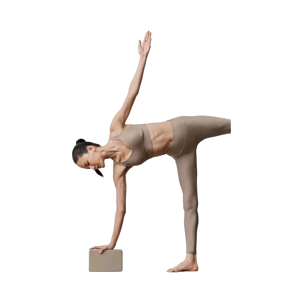 Alo Uplifting Yoga Block 'Gravel'