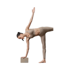 Alo Uplifting Yoga Block 'Gravel'