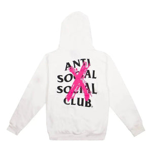 Anti Social Social Club Cancelled HOODIE "White" - Dawntown