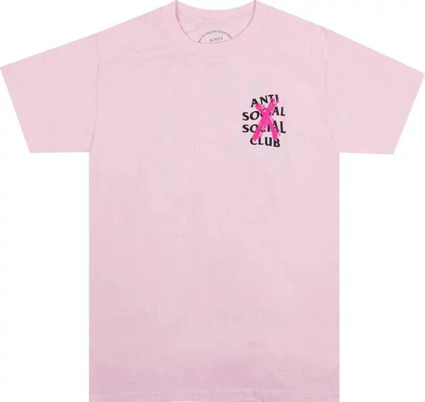 Anti Social Social Club Cancelled Tee "Pink" - Dawntown