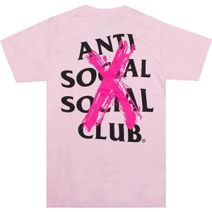 Anti Social Social Club Cancelled Tee "Pink" - Dawntown