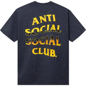 Anti Social Social Club Foreshadow Tee 'Dark Heather Grey' - Dawntown