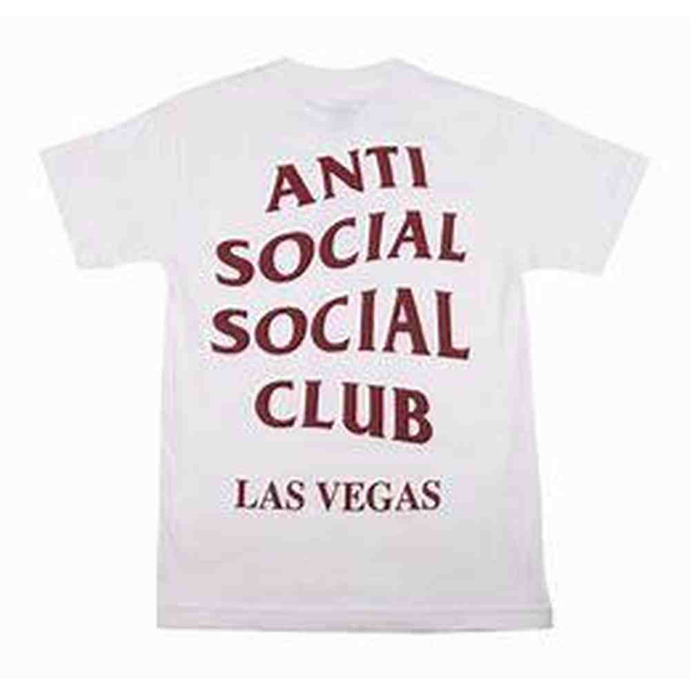 ANTI SOCIAL SOCIAL CLUB "LAS VEGAS WHITE" T-SHIRT - Dawntown