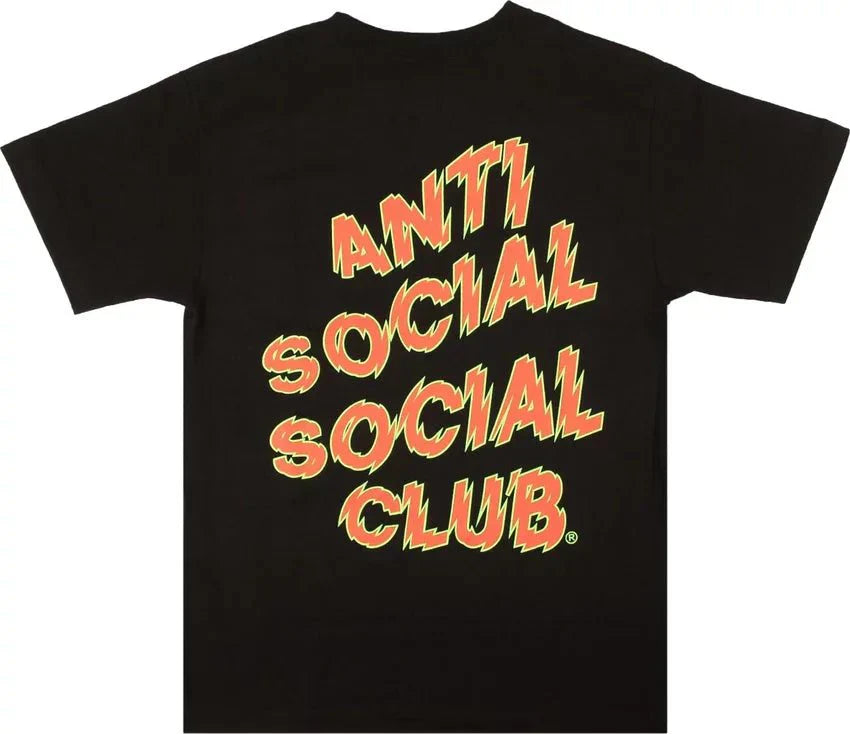 Anti Social Social Club Maniac Short-Sleeve T-Shirt "Black" - Dawntown