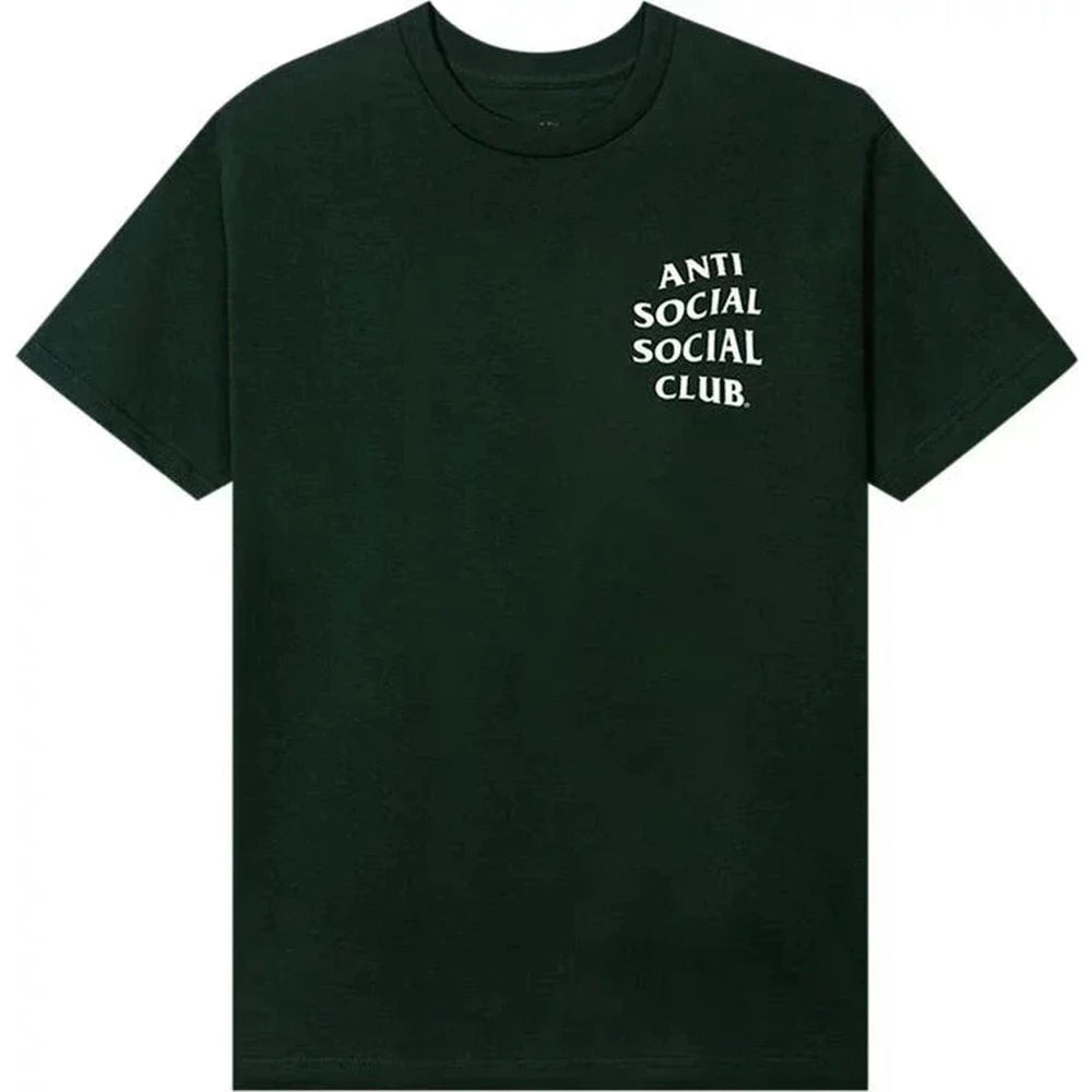 Buy Anti Social Social Club Mind Games Tee Forest Green at Dawntown