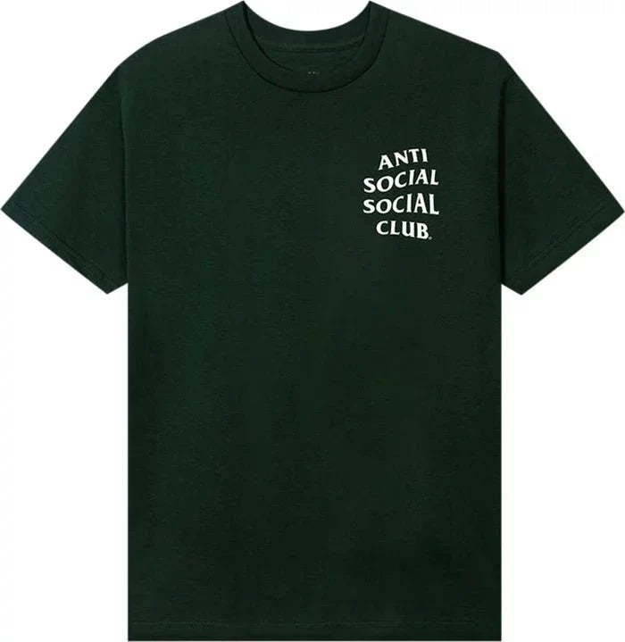 Anti Social Social Club Mind Games Tee 'Forest Green' - Dawntown