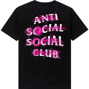 Anti Social Social Club Never Mind Tee "Black" - Dawntown