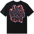 Anti Social Social Club Oil Spill Tee 'Black' - Dawntown