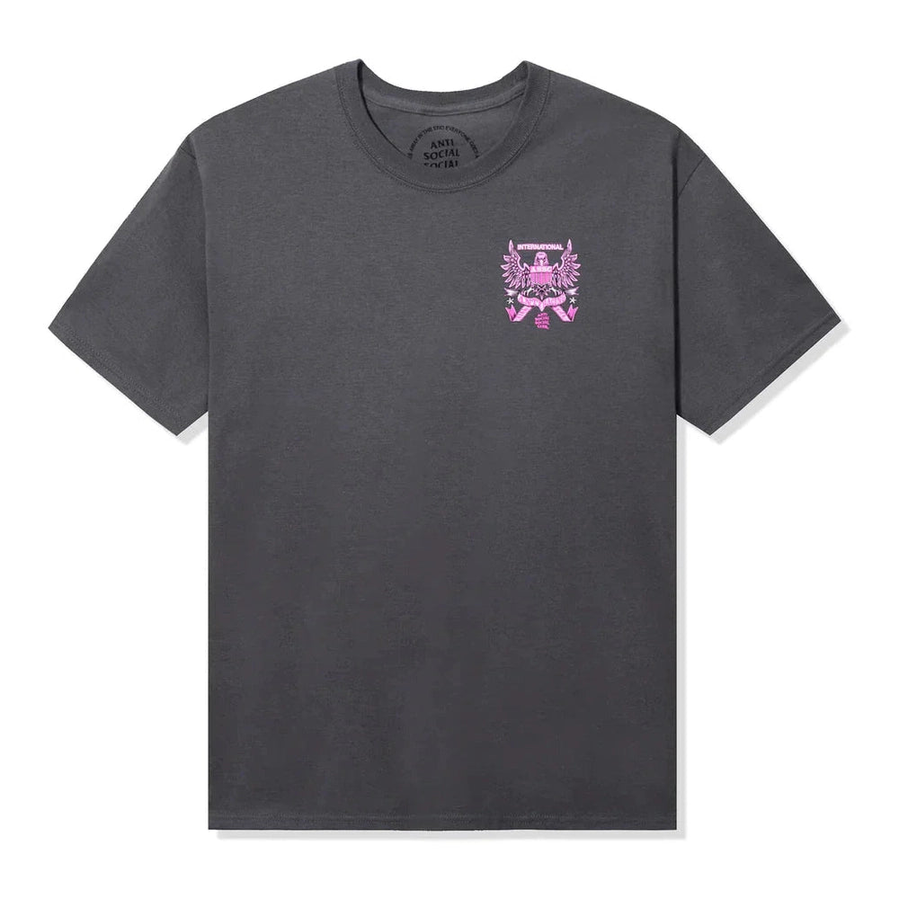 Anti Social Social Club Overanxious Tee 'Charcoal' - Dawntown