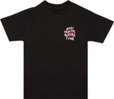 Anti Social Social Club x Fragment Design Pink Bolt Tee 'Black' - Dawntown