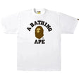 BAPE College T-Shirt "White" - Dawntown