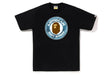 BAPE Honeycomb Camo Busy Works Tee - Black - Dawntown