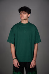 Basic tee/ Forest green( Oversized Tshirts ) by Ripoff