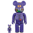 Be@rbrick 100% & 400% Set Madballs Horn Head - Dawntown