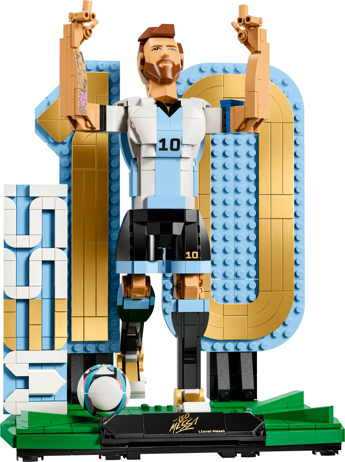 Lego Lionel Messi  Soccer Legend