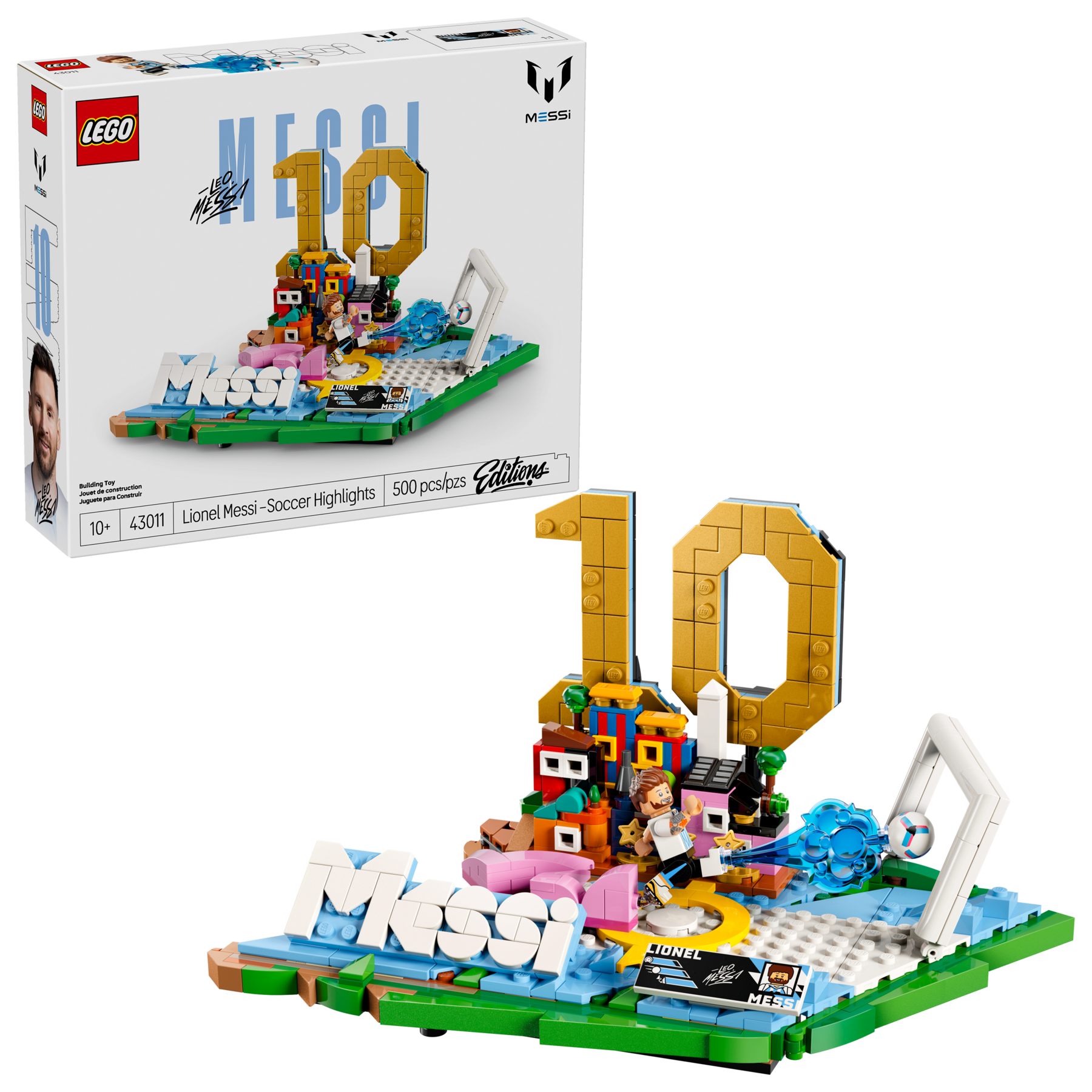 Lego Lionel Messi  Soccer Highlights