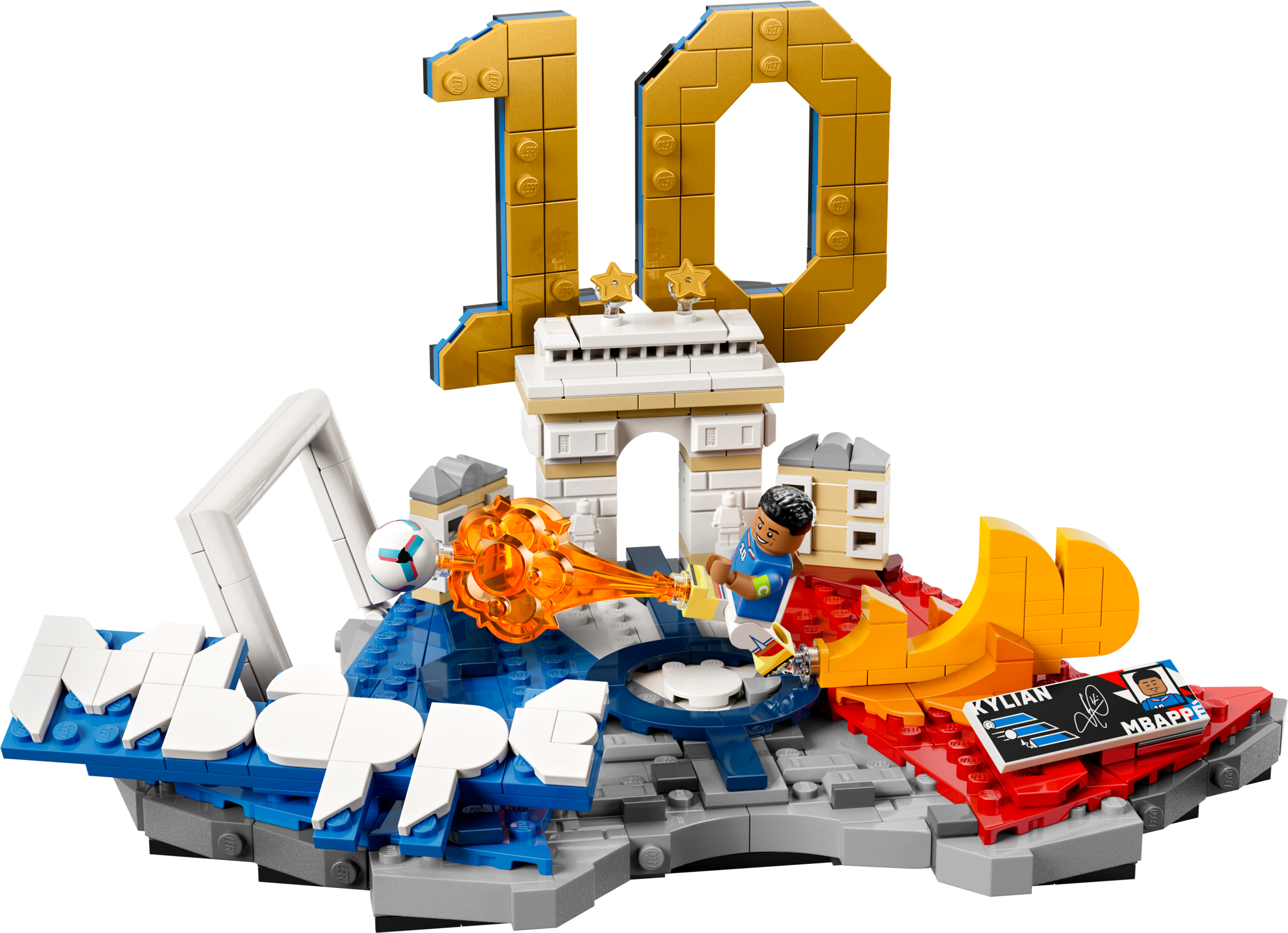 Lego Kylian Mbapp  Soccer Highlights