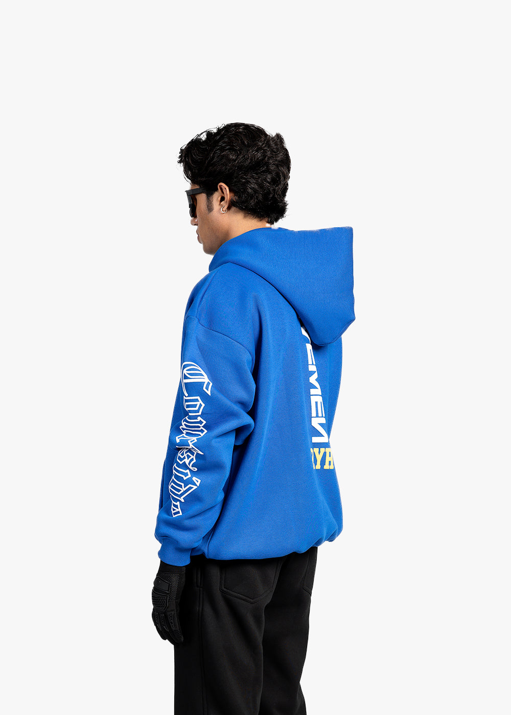 EVEMEN COURTSIDE HOODIE - COBALT BLU