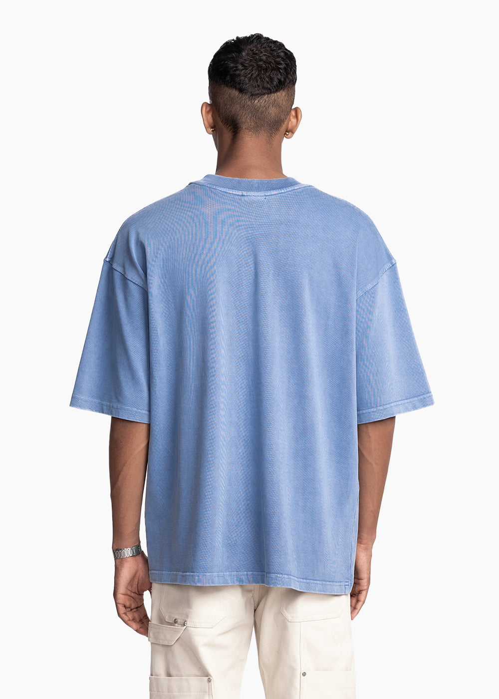 EVEMEN ERROR T-SHIRT - WASHED BLU