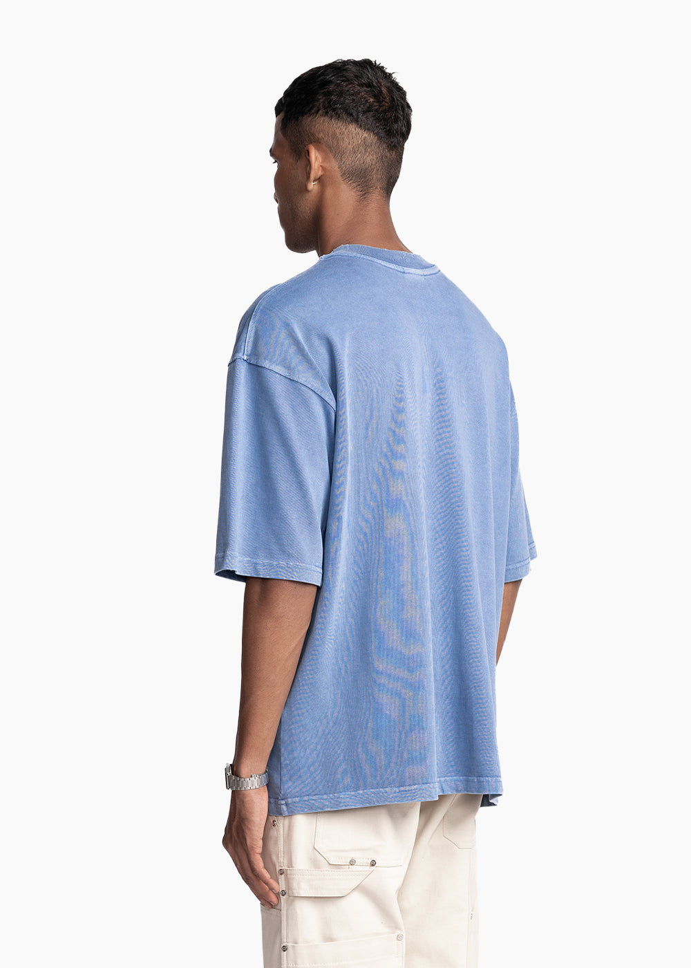 EVEMEN ERROR T-SHIRT - WASHED BLU