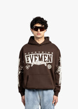 EVEMEN DRIFT HOODIE - BROWN