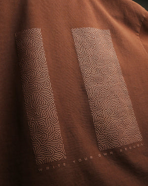 Brown Munde Indie T-shirt with bold HD prints