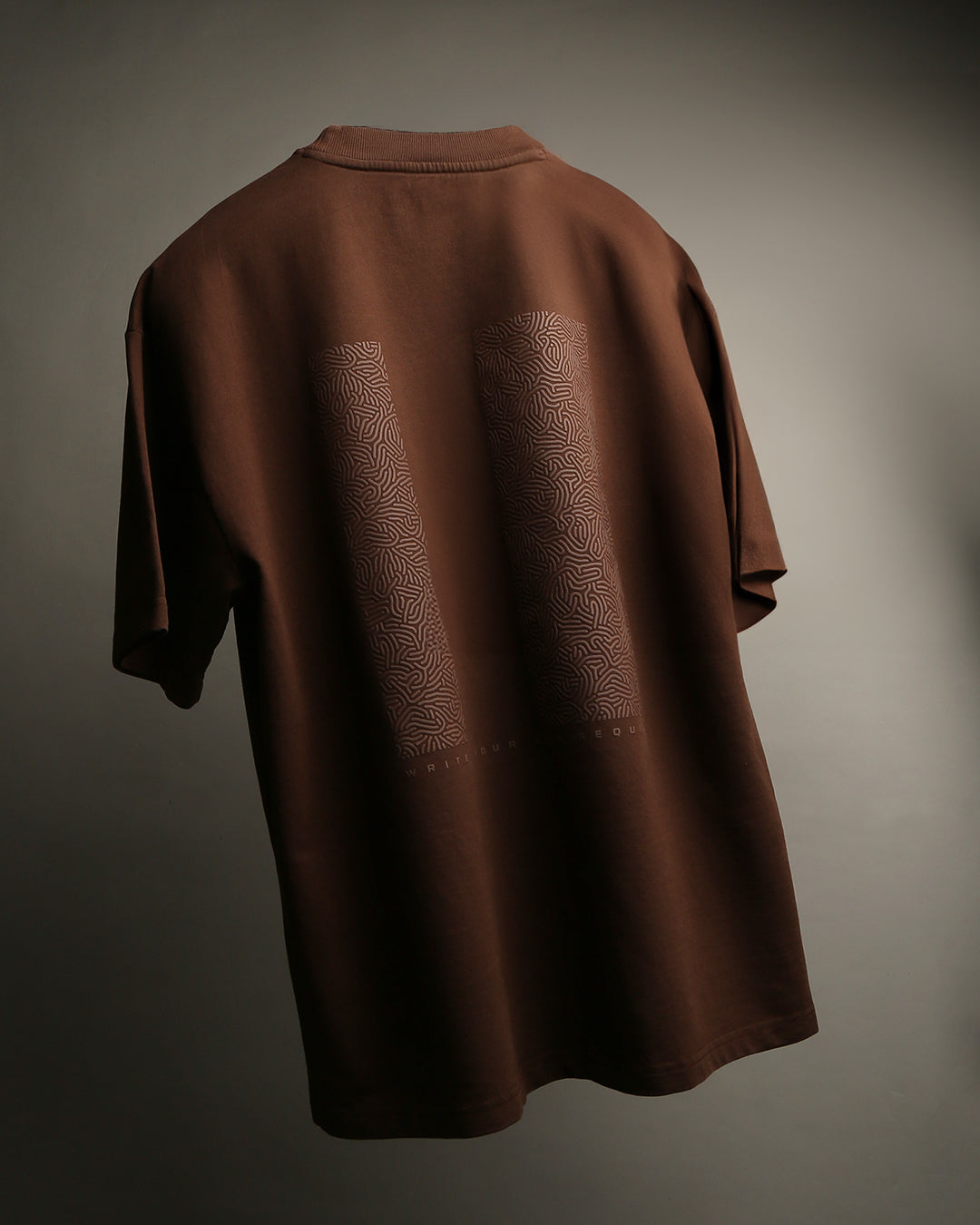 Brown Munde Indie T-shirt with bold HD prints