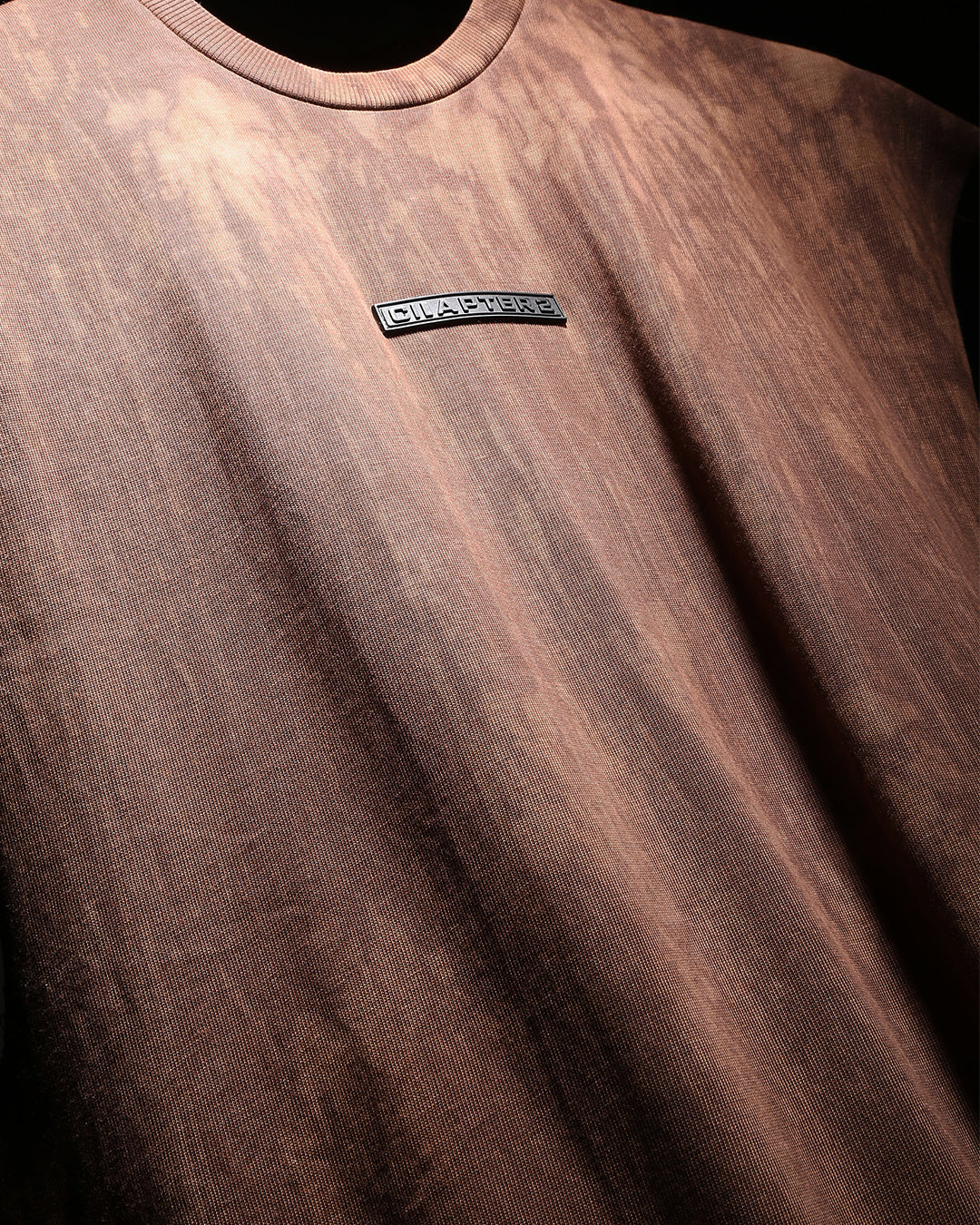 MINERAL WASH BROWN VEST