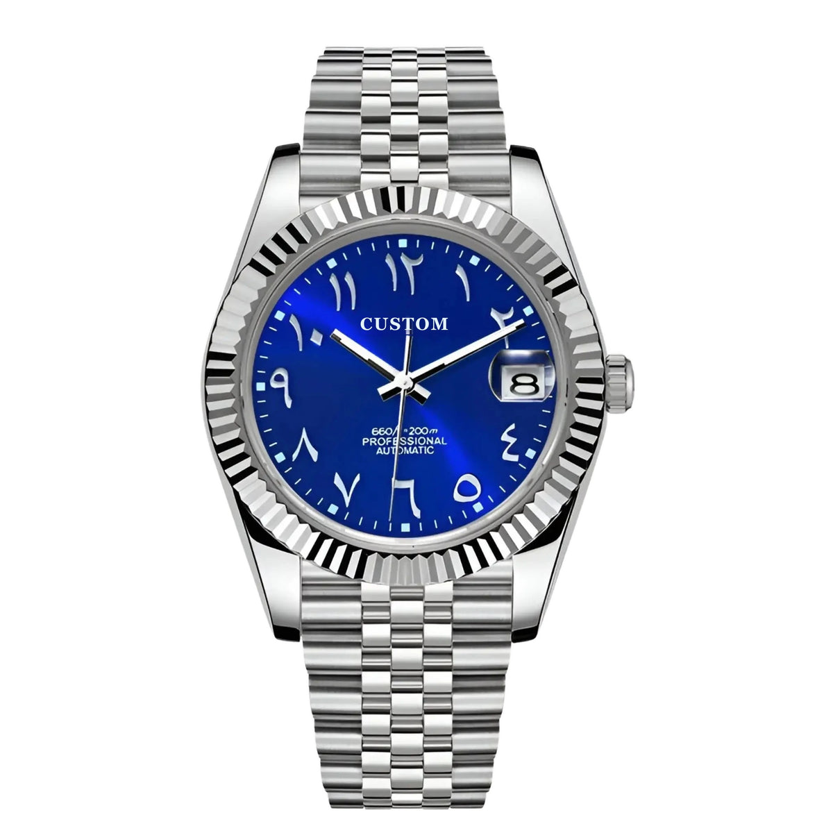 Build Your Own Datejust Arabic Royal Blue