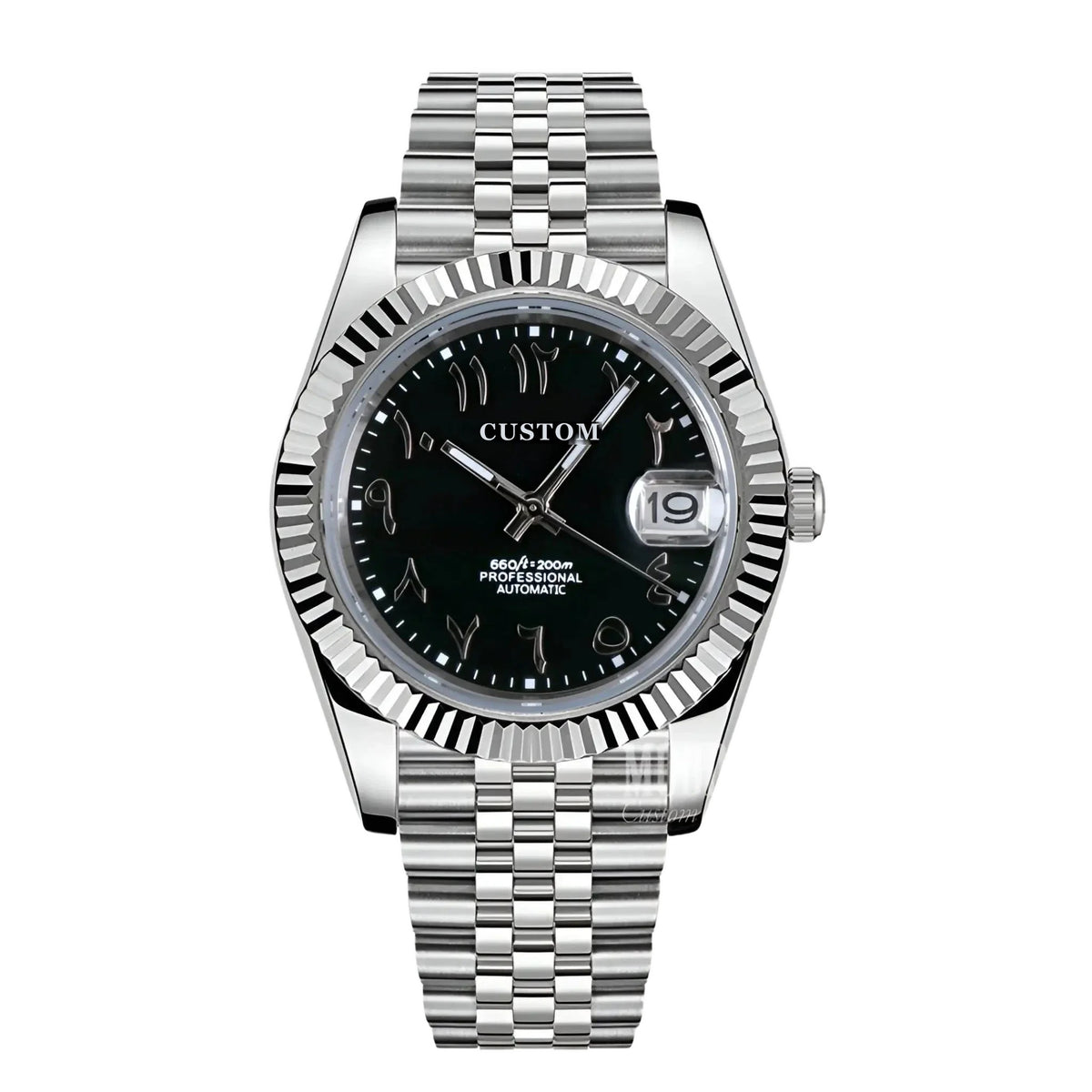 Build Your Own Datejust Black Arabic