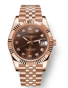 Build Your Own Datejust Chocolate Rose Gold