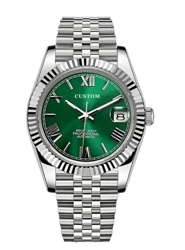 Build Your Own Datejust Green Roman