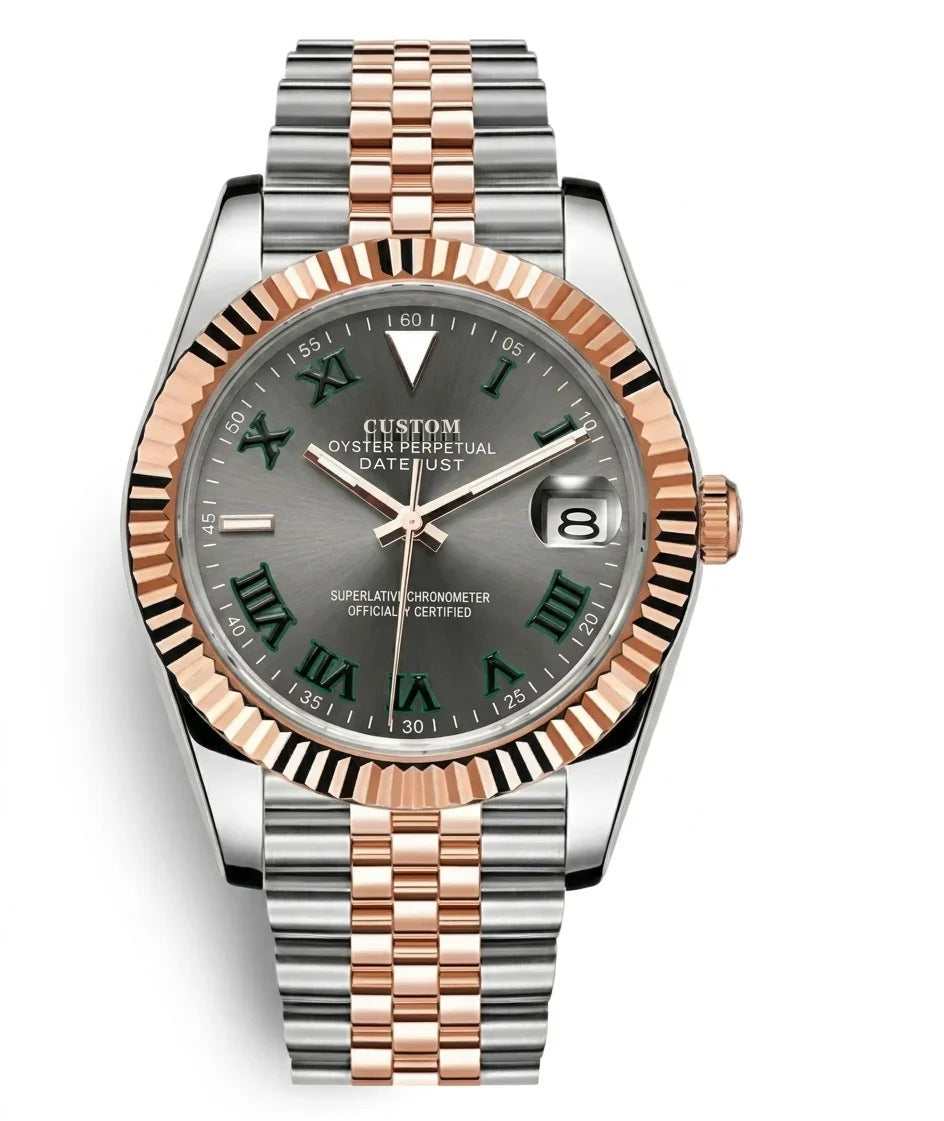 Build Your Own Datejust Wimbledon Two-Tone (Original Seiko Movement)