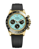 Build Your Own Daytona Tiffany Blue / Yellow Gold(Original Seiko Movement)