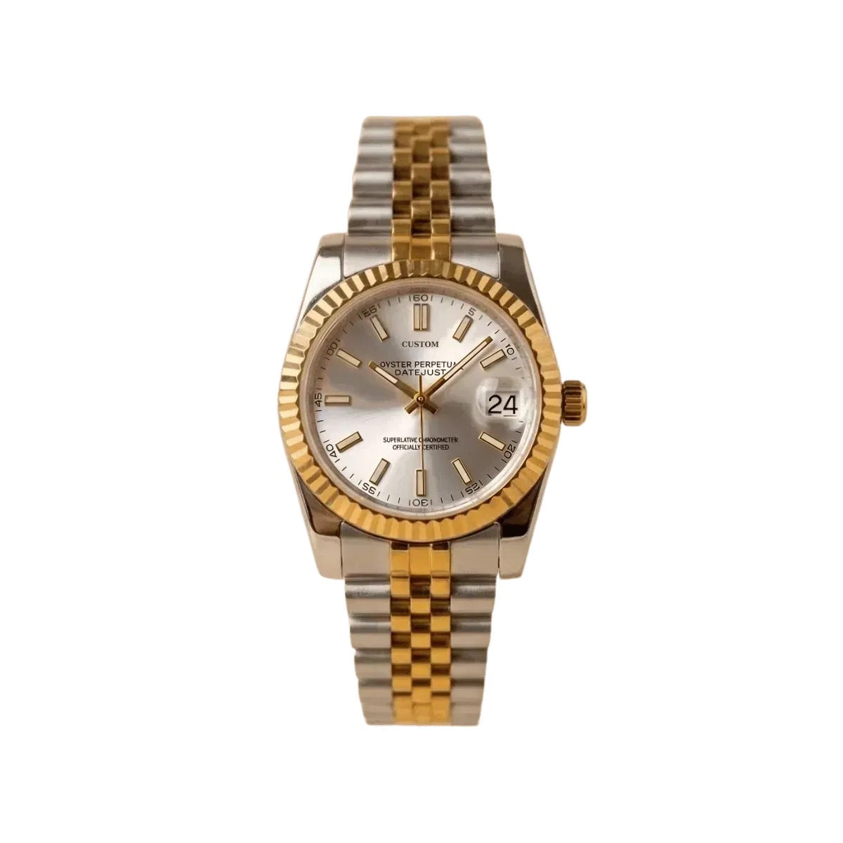 Build Your Own Datejust Silver Two-Tone