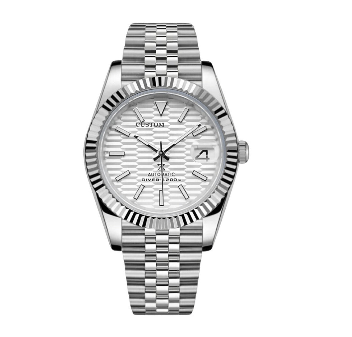 Build Your Own Datejust Silver White