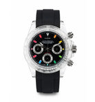 Build Your Own Daytona Black Rainbow Clear Case