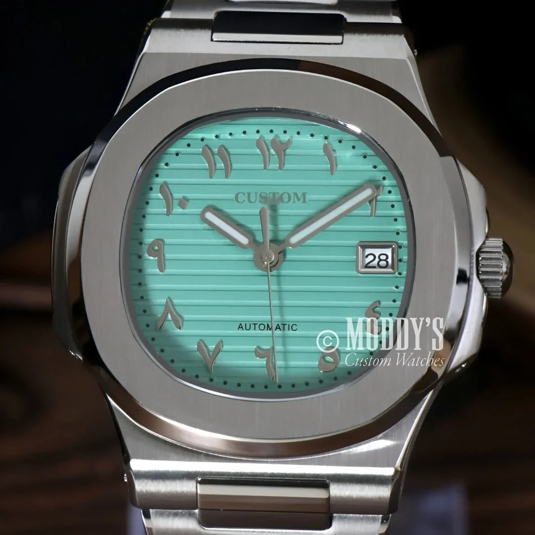 Build Your Own Nautilus Arabic Tiffany Blue