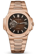 Build Your Own Nautilus (Open Heart) Chocolate Rose Gold