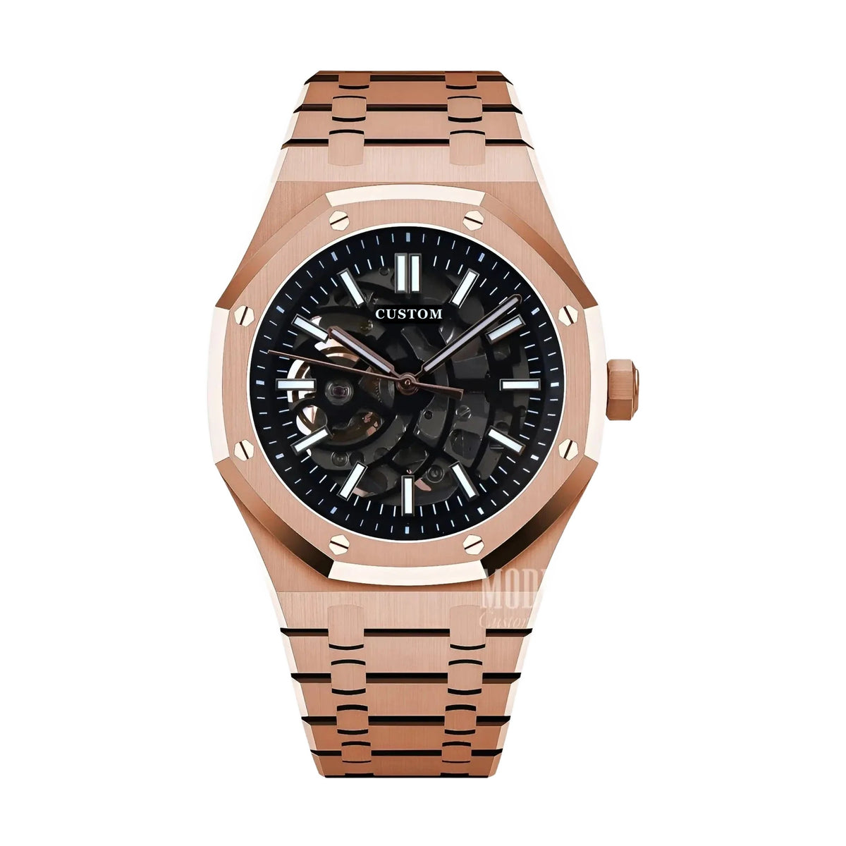 Build Your Own Royal Seikoak Rose Gold Skeleton