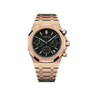 Build Your Own Royal Seikoak Rosegold Black Chrono (Original Seiko Movement)