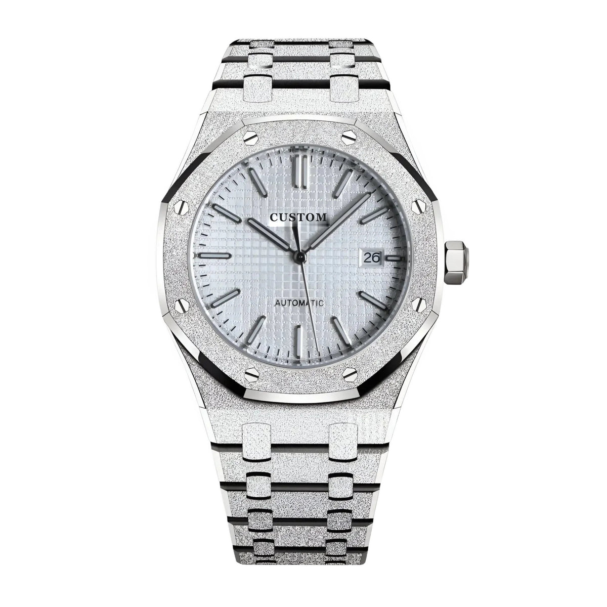 Build Your Own Royal Seikoak White Iced Out