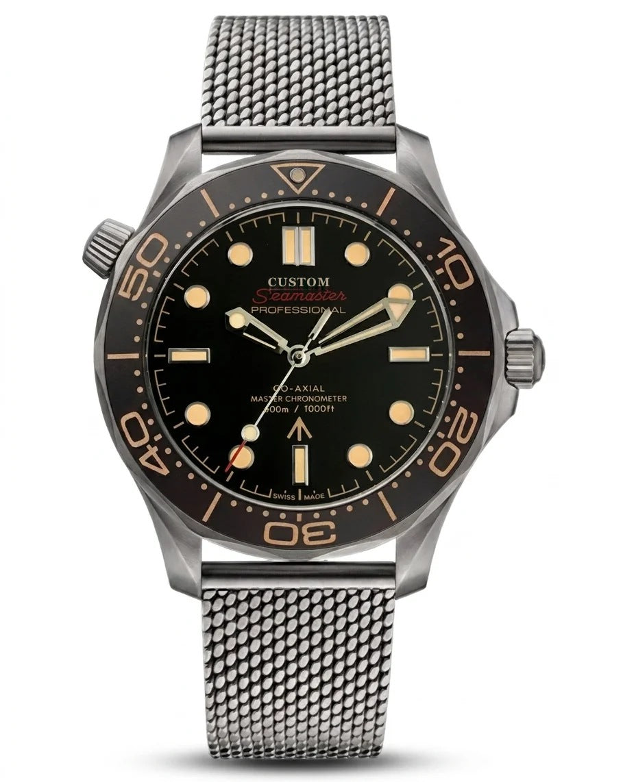 Build Your Own Seamaster James Bond 007(Original Seiko Movement)