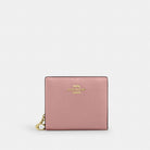 Coach Snap Wallet Gold Carnation