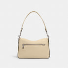 Coach Soft Tabby Shoulder Bag Silver Ivory