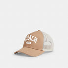 Coach Coach 1941 Embroidered Trucker Hat Light Saddle