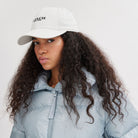 Coach Embroidered Baseball Hat Chalk