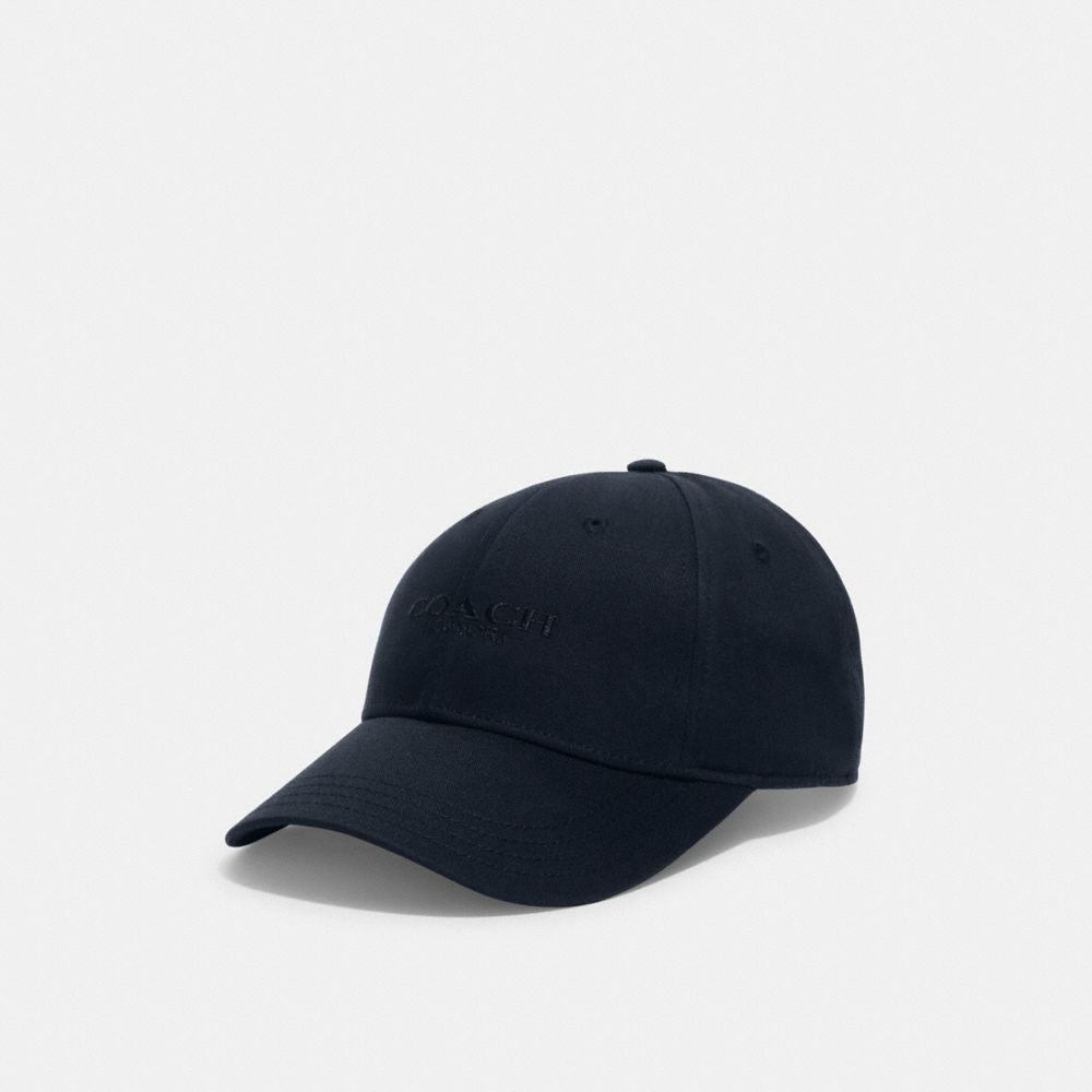 Coach Embroidered Baseball Hat Navy