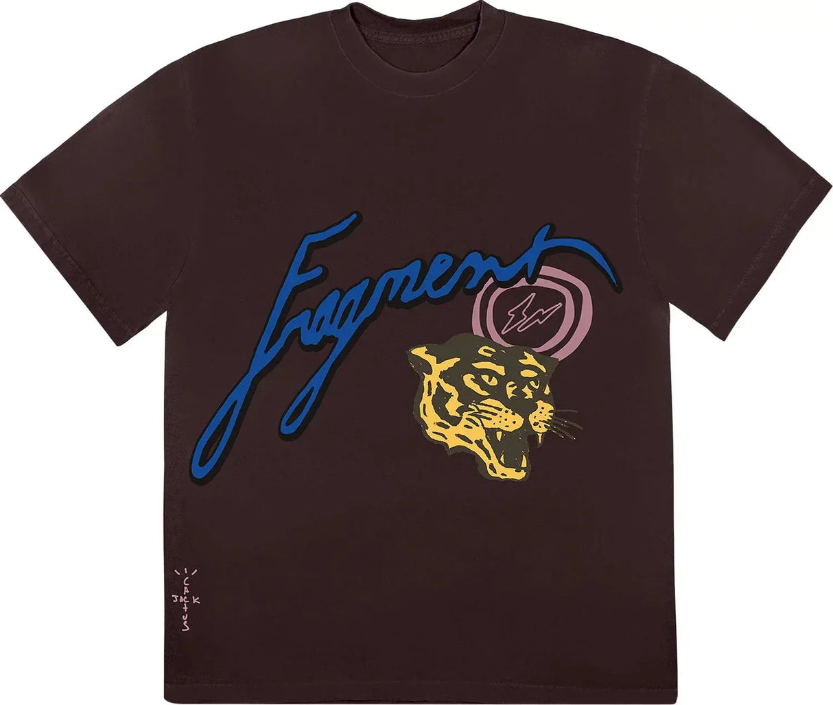 Cactus Jack by Travis Scott For Fragment Icons Tee "Brown" - Dawntown